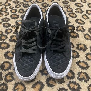Converse cons Black Quilted Sneakers